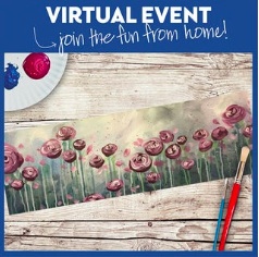 VIRTUAL EVENT! PAINT AT HOME!